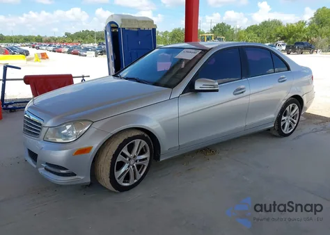 2013 Mercedes-Benz C 300 Luxury 4Matic from USA, damaged, VIN WDDGF8AB4DA831292